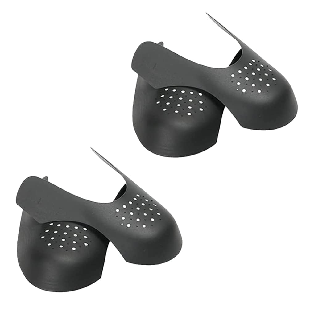 2 Pairs Of Anti-Wrinkle Shoes Protector Against Shoe Creases for Men's Comfortable and Breathable Shoes Protector Pad Sports Casual and all Shoes (Black)