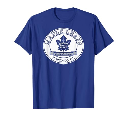 Toronto Maple Leafs Go Royal Blue Officially Licensed T-Shirt
