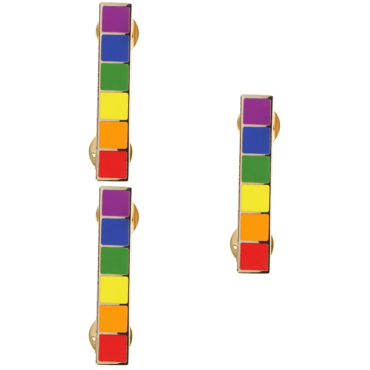 GALPADA 3stücke Lgbt Rainbow Brooch Delikate Regenbogen Brosche Für Gay Und Lesbian Anstecknadel Für Kleidung Und Accessoires Für Pride Events Und Tägliches Tragen