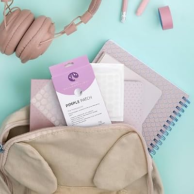 Hydrocolloid Acne Pimple Patches for Covering Zits and Blemishes, Spot Stickers for Face and Skin (72 Count)