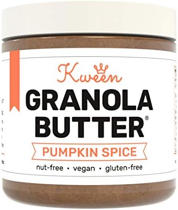 Kween Pumpkin Spice Granola Butter (1 Jar) | Tree Nut Free, Peanut Free, and Allergen Friendly Spread …