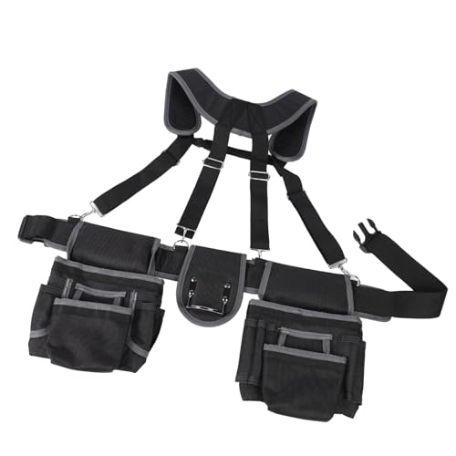 Ceinture à outils nylon polyester 1680D pour bricoleur exigeant