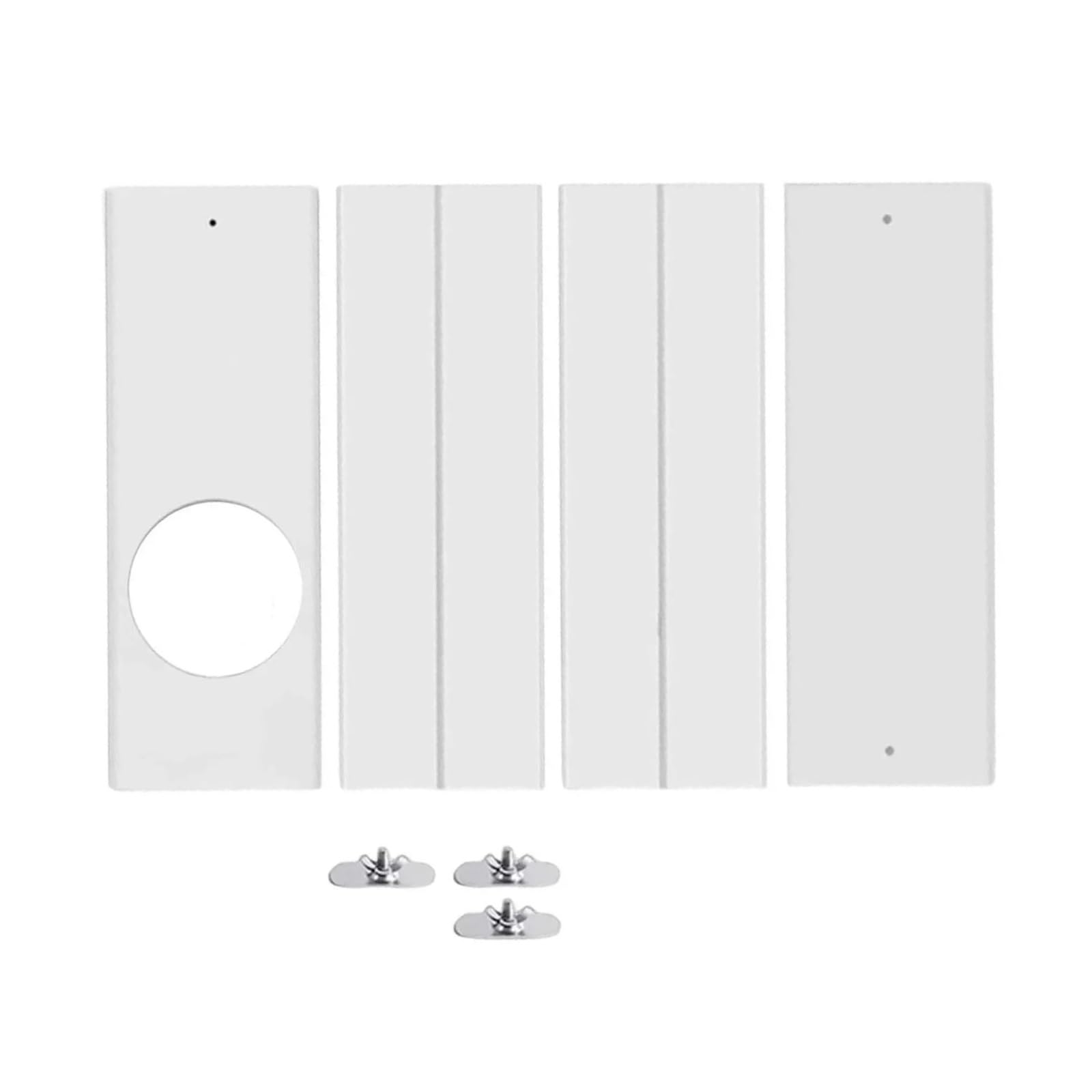 Koesrxnqw One Color Portable Air Conditioner Window Kit Sturdy Universal Sliding Seal All Weather Protection
