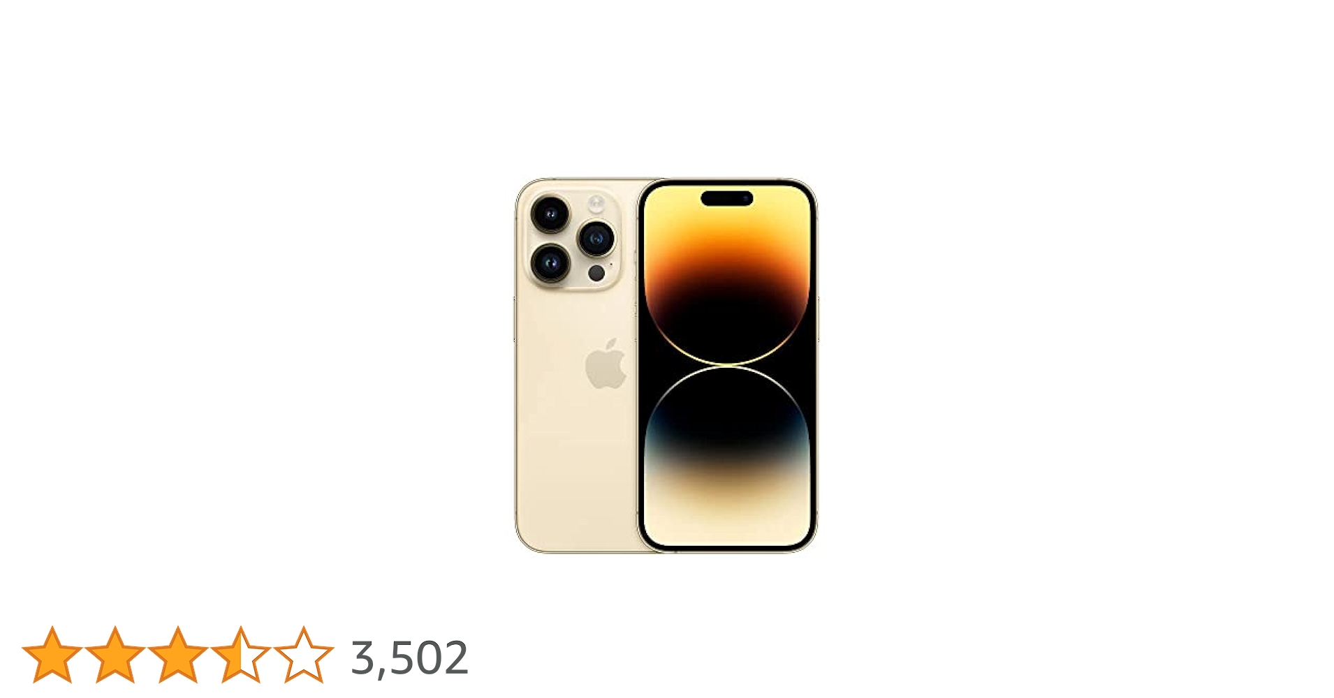 【美品】Apple iPhone 14 Pro 128GB ゴールド 89% Apple iPhone 14 Pro 128GB Gold Unlocked Renewed Premium Model
