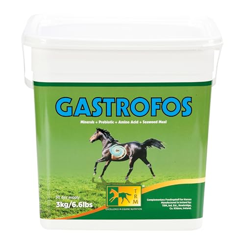 TRM Gastrofos Horse Feed Digestive Supplement for Ulcer Acid Reflux Prevention and Healthy Digestion | Neutralizes Stomach Acid - 6.6 lb (3kg) - 6.6 lb