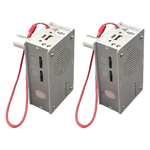 Radio de emergencia con batería para acampada y mechero portátil USB