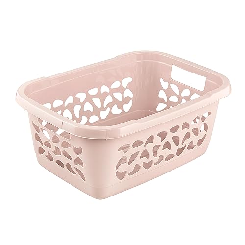 keeeper Panier à Linge, Design Ajouré, 32 L, Jost, Nordic Pink