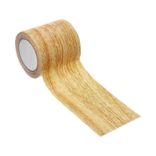 SJUNJIE Cinta adhesiva impermeable para reparación de arañazos, efecto de madera de imitación para muebles del hogar, sello de gabinete, mesa de piso y sillas fronteras decorativas (5.7x4.57cm) Cover
