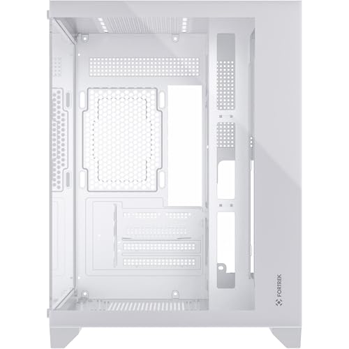 Gabinete Gamer Clarity Branco Lateral Vidro Fortrek - Imagem 5