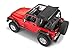 MasterTop SkyMaster Complete Fastback Soft Top in Black Twill|Works or is compatible with 1997-2006 Jeep TJ Wrangler|Includes all hardware and Fabric for a complete install|15501324