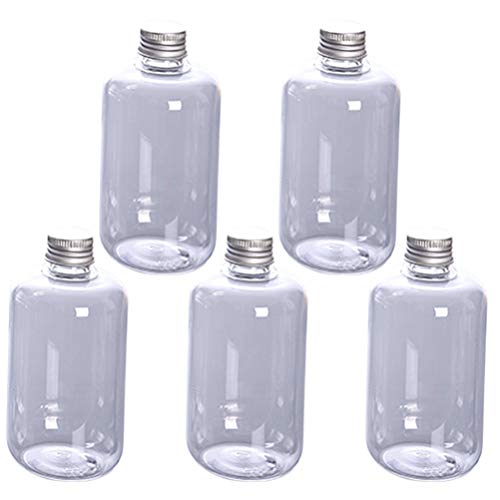 Preisvergleich Produktbild Exceart 300ML Nachfüllbar Kosmetik Flaschen mit Schraubdeckel Leer Plastikflasche Laborflasche für Reisen Creme Make up Lotion Shampoo Spülung Flüssigkeit 10 Stück Klar