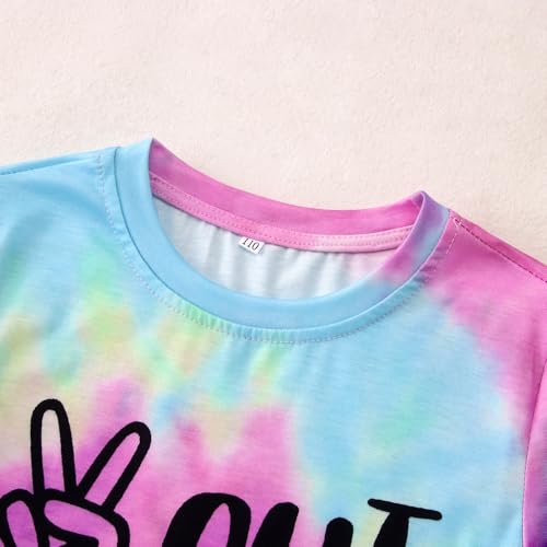 Image of MODNTOGA Kids Girl Boy Peace Out Kindergarten Shirt 2026 Kindergarten Graduation T-Shirt Last Day of School Summer Tee Tops