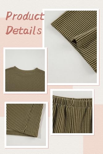Image of Womens Pajama Sets 2 Piece Pjs Sleepwear Soft Comfy Short Sleeve Tops and Shorts Lounge Set Loungewear Outfit
