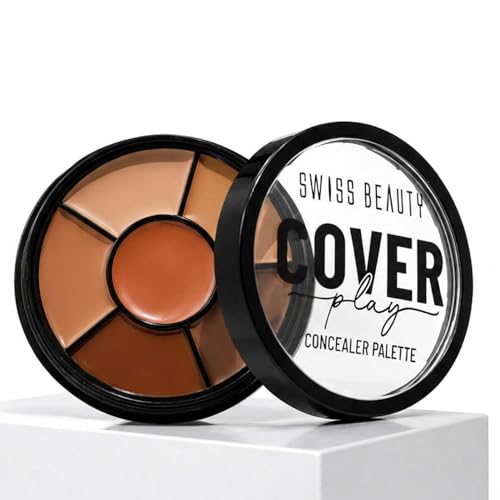 Image of Swiss Beauty Cover Play Concealer Palette | Hides Imperfections | Waterproof | Long-Lasting