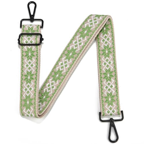 Image of Crossbody Straps for Purses Silver Hardware Purse Strap Wide Shoulder Strap Adjustable Replacement