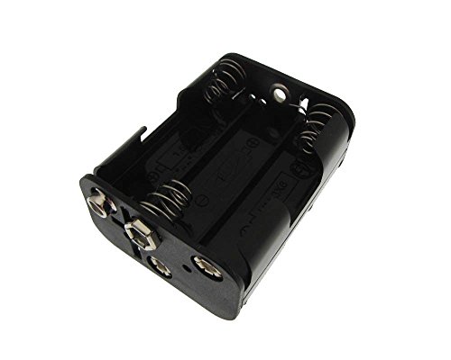6AA Non-Rechargeable/Rechargeable Battery Holder 9V Battery Connector