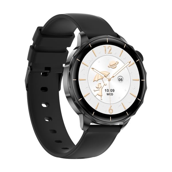 Smartwatch damski z funkcją telefonu, zegarek fitness z pulsometrem, krokomierzem, monitorem snu, wodoszczelność IP67, zegarek sportowy z wyświetlaniem wiadomości, ekran dotykowy, menu w języku