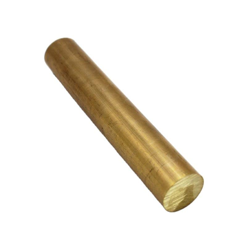 1Pc Brass Round Rod Bar Diameter 0.8mm to 70mm H59 Brass Solid Lathe Cutting Tool Metal Rods Long (Size : 8x100mm 1pc)