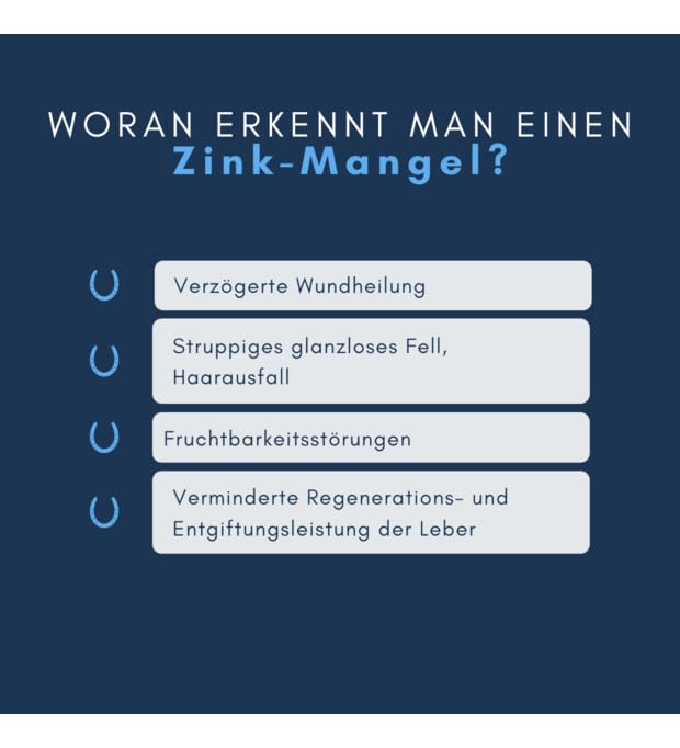 Navalis Orthosal Zink Horse | 750 g | Diät-Ergänzungsfuttermittel für Pferde | Organisch gebundenes Zink