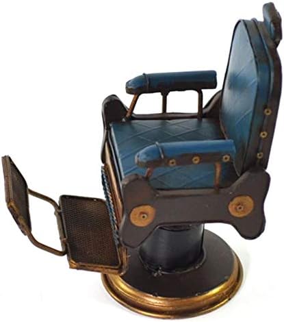 Iron Model Decorations Crafts Barber Chair Micro-Metal Decoration Tinplate
