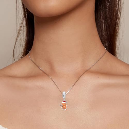 Image of Christmas Elf Deer Gingerbread Man Penguin Sweet Candy Charm for Pandora Bracelet