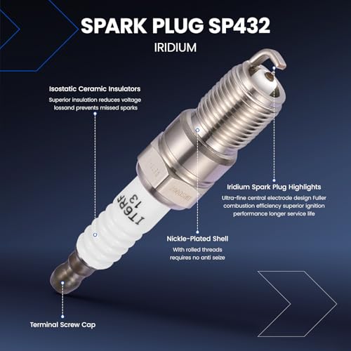 Image of 2 Ignition Coils Pack+8 Spark Plug Kit - Fix Misfires for Ford F-150 /F-250 /E-150 /Expedition /Mustang /Explorer & Lincoln Town Car (4.6L /5.0L V8) - Repl. DG530 /DG449 /SP432