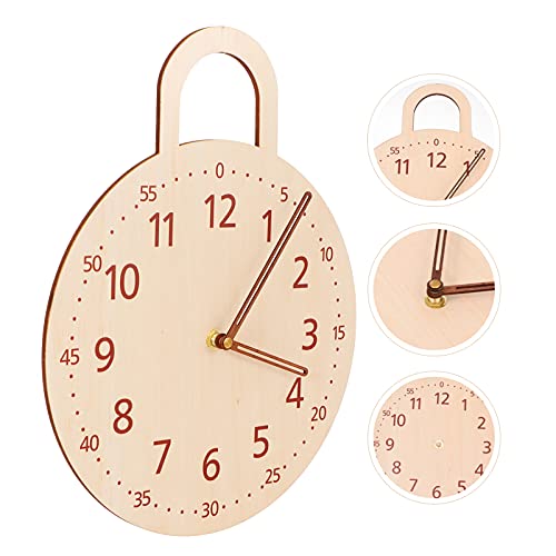 Winomo Office Decor Wooden Wall Clock Silent Non- Ticking Noiseless Decorative Wall Clocks Decor Vintage Round Rustic Modern Hanging Clock For Kitchen Bedroom Office Home Style 2 Digital Clocks #TOP5