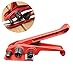 VOTOER Poly Strapping Tensioner Cutter and Sealer Manual Banding Tool Strapping Packing Kit Set for Width 1/2