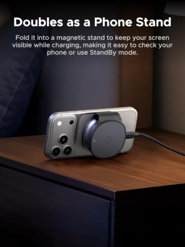 UGREEN MagFlow 25W Pocket-Sized 2-in-1 Foldable Wireless Charger - image 4