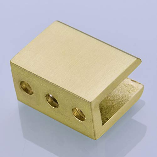 Support étagère or brossé en inox 304 réglable pour design élégant - 7