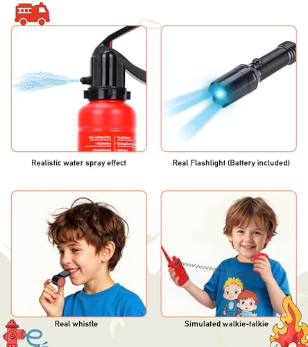 Disfraz de Bombero para Niños 9-11 Años miniatura 2