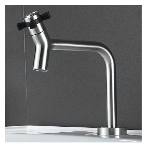 Robinet de lavabo extractible en laiton avec douchette extensible orange - 4