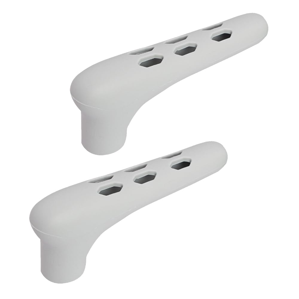 Door Handle Protector, 2 Pack Anti-Collision and Anti-Static Protective Handle Covers for Kid, Children Safety in Grey