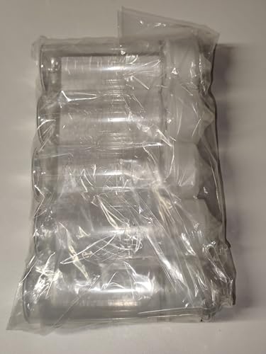 Vip Vape Leerflaschen 120ml für E-Liquid, PET Kunststoff, Transparent mit Tropfverschluss, 5 Stück