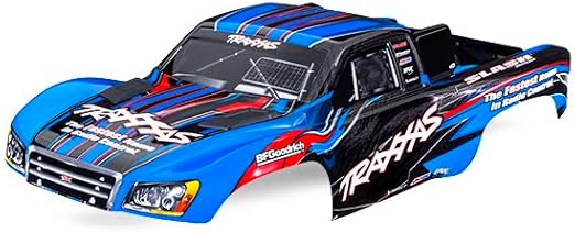 Blue Slash 2WD Clipless Body