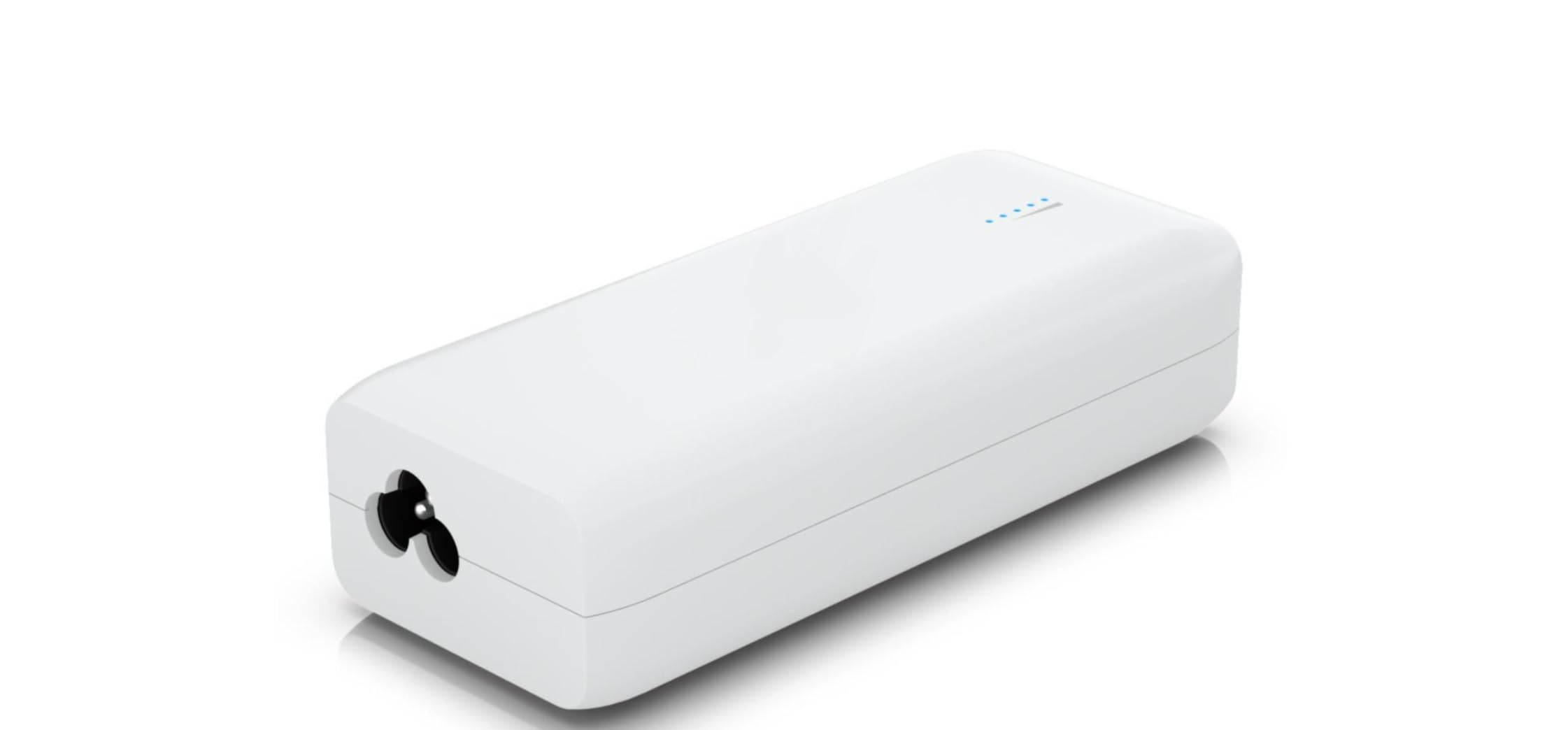 Bridge sans fil WiFi 5 à Ethernet Gigabit avec sortie PoE 15 W, blanc