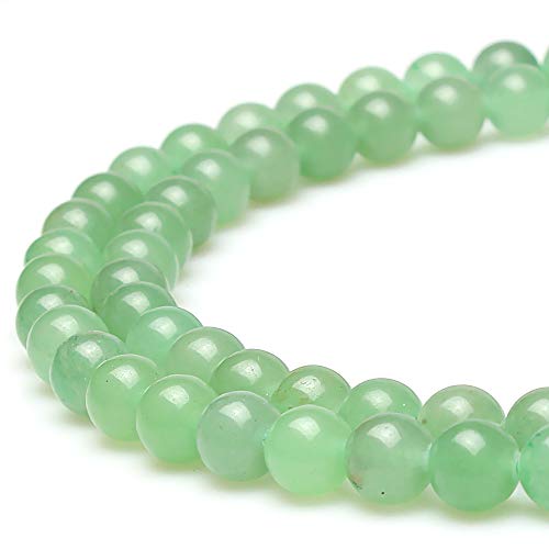 Mjdcb Natural Stone Beads Green Aventurine Round Loose Beads For Jewelry Making Diy Bracelet Necklace (4Mm) #TOP7