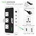 Key Power 230-Watt Step Down 220V to 110V Voltage Converter & International Travel Adapter/Power Converter with USB-C Port 18W - [Use for USA Appliance Overseas in Europe, AU, UK, Ireland, etc.]
