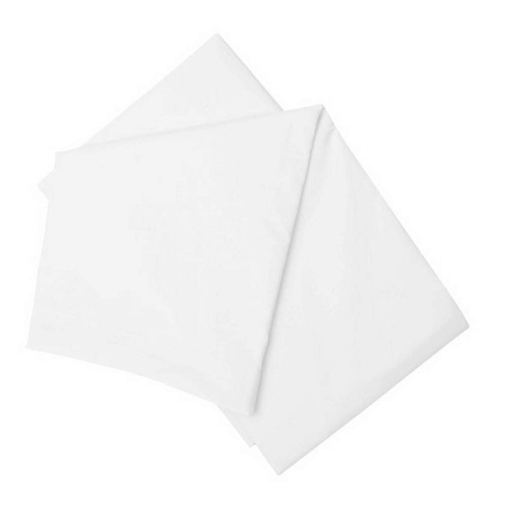 Serene - Brushed Cotton Fitted Sheet - Super King - White - 38cm Deep