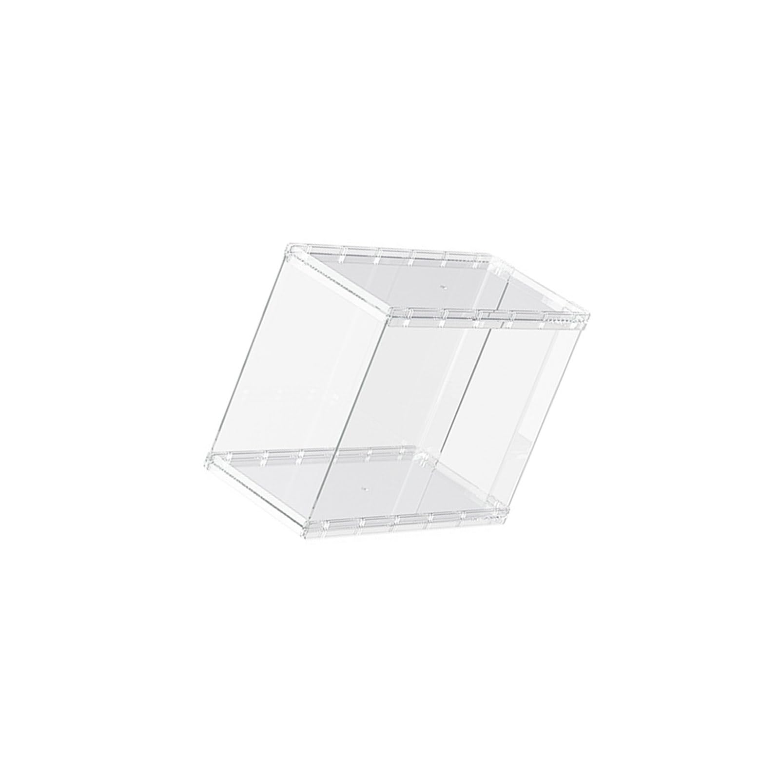 Kaeltsyn Stackable Transparency Purse Storage Box Display Case Space Saving Handbag Organiser for Closet Display Handbag Storage Box