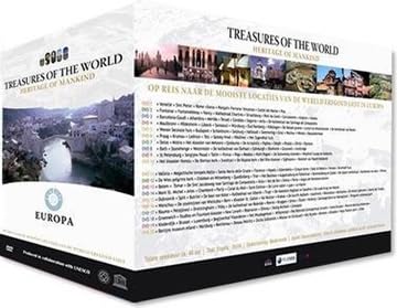 Treasures Of The World Europe édition collector 20 DVD patrimoine Italie et Vatican