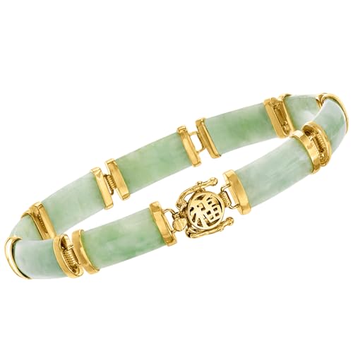 Ross-Simons Jade Good Fortune Bracelet...