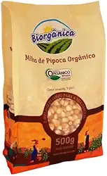 Kit 2X: Milho de Pipoca Orgânica Biorgânica 500g
