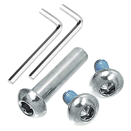 M8 x 33 mm śruby do 2-3-4-kołowych hulajnogi dla dzieci zamiennik mikro składany hulajnoga dla dzieci skutery naprawy osi