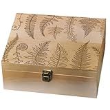 Bien fait:la boîte durable pour les souvenirs est en bois., savamment conçu avec une finition mate, bien poli, pas de soucis pour les rayures, et n'accrochera pas les vêtements ni ne vous donnera d'éclats, construit pour durer