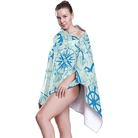 Linomo Serviette de bain Ancre Cover