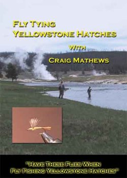 DVD Fly Tying Yellowstone Hatches Book