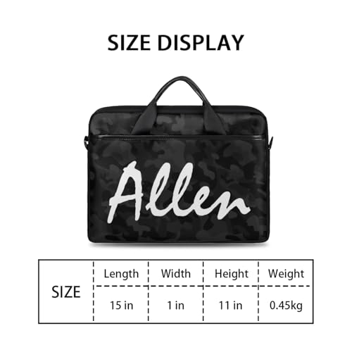 Custom Laptop Bag,Personalized Shoulder Bag for Laptop,Portable Computer Bag,Gifts for Business Office Texture Series2