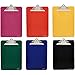 Produktbild Amazon Basics Klemmbretter, Kunststoff, mit Metallklemme, verschiedene Farben, 6 Stück