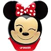 Lip Smacker Disney Minnie Mouse Emoji Lip Balm, Strawberry Lemonade Flavored, Clear, For Kids